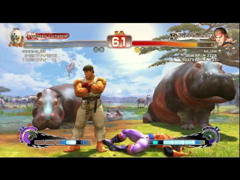 SSF4 AE: ocean-p_00 (El Fuerte) vs ke_law (Ryu)