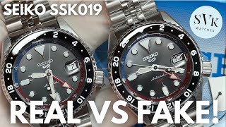 Real Vs Fake Seiko SSK019 GMT - What’s New?!