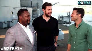 John Krasinksi Talks ‘Jack Ryan’ and What Emily Blunt Thinks of His Bulked-Up Bod video