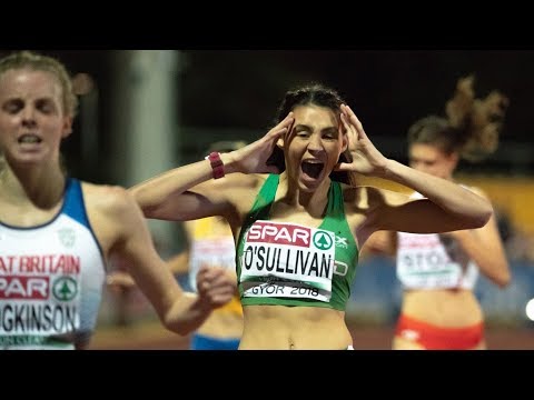 Girls 800m at U18 European Champ - Győr 2018