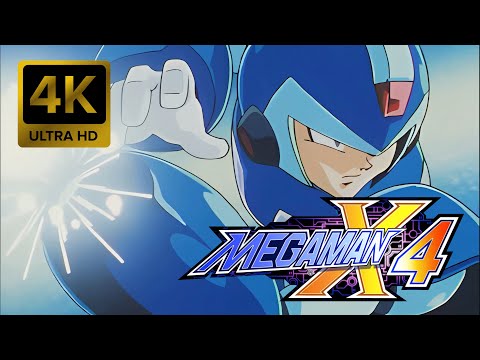 Mega Man X4 (Rockman X4) Opening [4K 60FPS Upscaled & Enhanced]