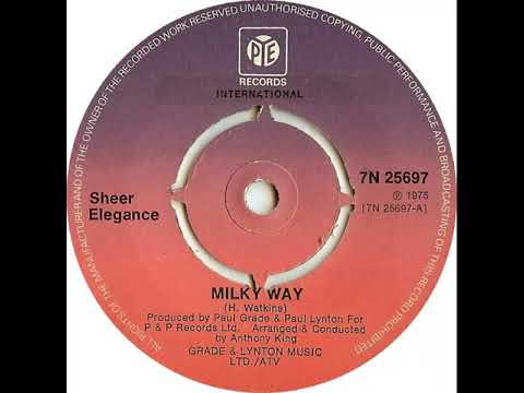 UK New Entry 1975 (319) Sheer Elegance - Milky Way