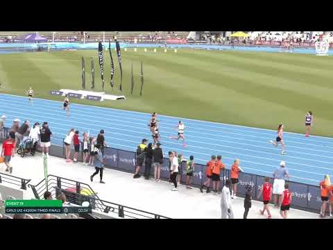 Girls U12 4x200m Timed Final 1 - 2025-26 Commonwealth Bank State Relay Championships