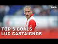 TOP 5 GOALS LUC CASTAIGNOS | Ex-Eredivisie spits is terug op de Nederlandse velden! ?