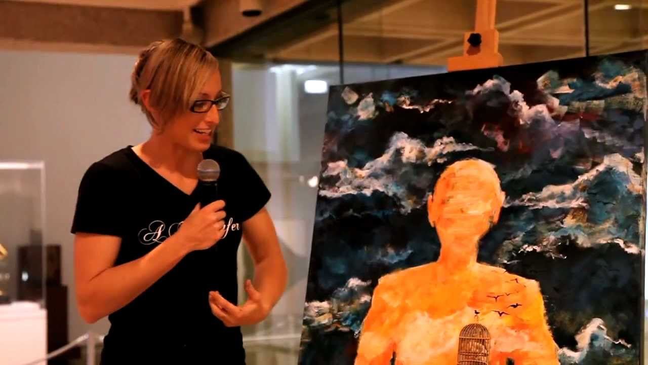 Performance Painter Sarah Rowan