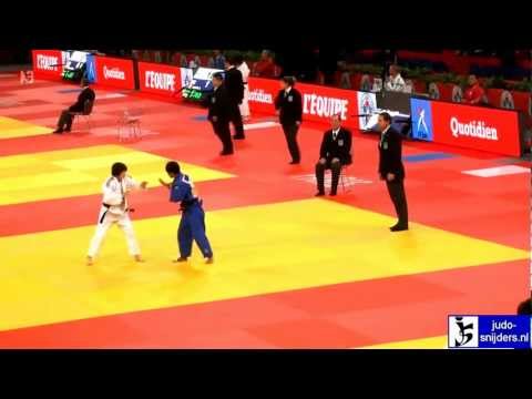 Judo 2012 Grand Slam Paris: Chung (KOR) - Tombi Devi (IND) [-48kg]