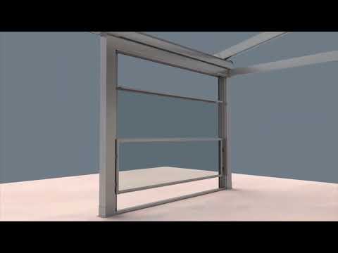Giyotin Montaj Animasyon - Guillotine Installation Animation - Tenteks Tente