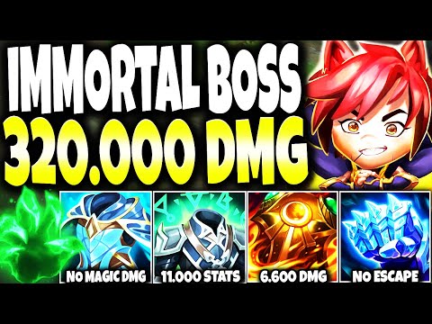 I BROKE EVERY LIMIT with Immortal Sett Build to WIN THIS ~ 5300HP,  OP FIGHTS & 320.000+ TOTAL DMG 🔥