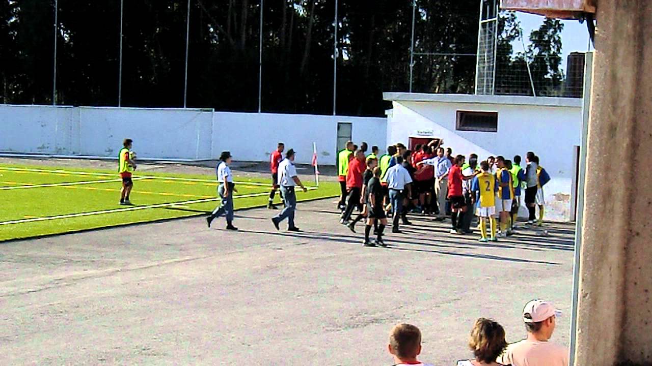Final do jogo Ponterrolense - Fut. Benfica - Subida de Divisão