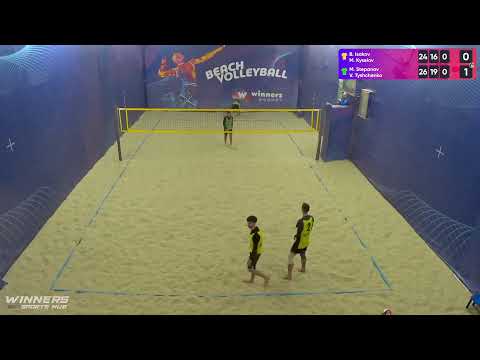 14:00 B.Isakov / M.Kyselov - M.Stepanov / V.Tyshchenko |Winners Beach Volleyball