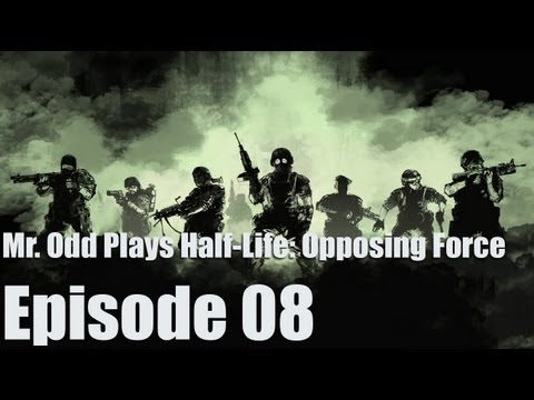 Mr. Odd Plays Half-Life: Opposing Force - Episode 08 - NEW ALIEN TECHNOLOGY - WIGGLE GUN?