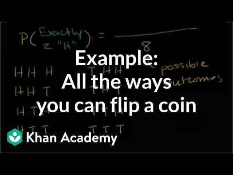 All the ways you can flip a coin | Probability (video) | Khan Academy