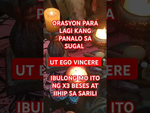 ORASYON PARA LAGING PANALO SA SUGAL #everyone #spells #everyone #prosperity #abundanceofblessings