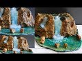 DIY WATERFALL Easy Waterfall Making Idea Resin Waterfall