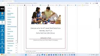 Inserting Images Into Word
