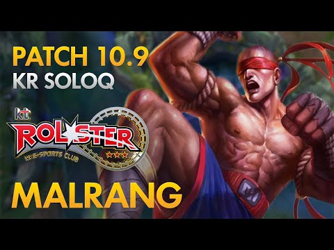 KT Rolster Malrang - Jungle: Lee Sin vs Jarvan - KDA 15/3/13