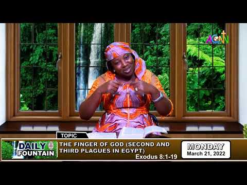 DAILY FOUNTAIN DEVOTIONAL OF MARCH 21, 2022 - MRS. TITILAYO AKINWANDE
