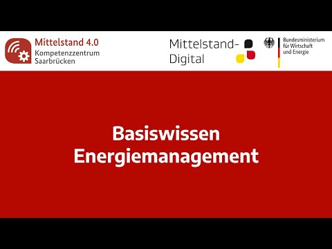 Basiswissen Energiemanagement