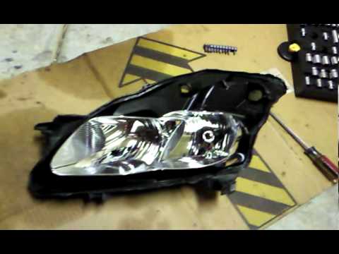 altima coupe baked headlights
