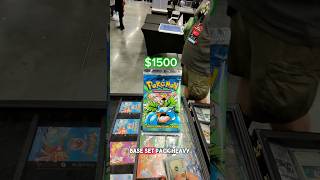 Customer risked it all on this pack… was it worth it? #vendorpov #baseset #pokemoncards