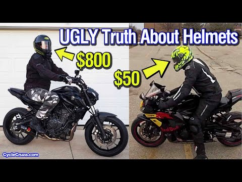 The UGLY Truth About CHEAP Motorcycle Helmets