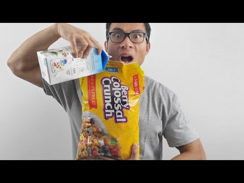 MUKBANG GIANT BAG OF CAPTAIN CRUNCH CEREAL | PUNISHMENT?