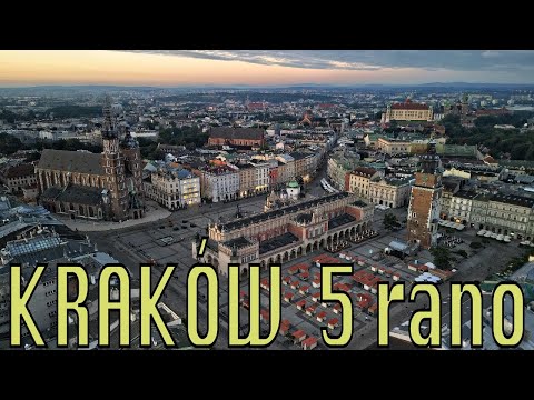 Kraków - 5:00 rano. Wschód słońca #Kraków #krakow #djimini3pro #lukaszdron