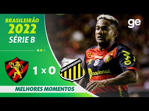 Gols e lances de Sport x Novorizontino