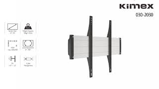 Kimex 030-2030 Gris et Noir (photo supp. n°3)