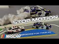 Kevin Harvick gets punted, Chase Elliott gets the win at Daytona's Road Course | Stop Motion NASCAR