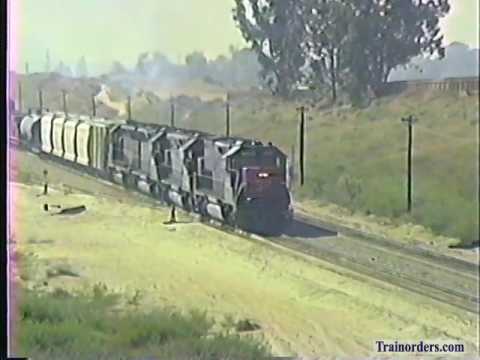 Classic Railroad Series 279 - SP 6846 West at Colton, CA September 29, 1989