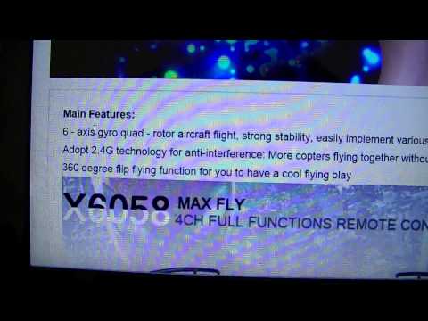 MongoTV_522 - Part 2 - Mongo Drones - Huiying X6058 - Unboxing - Idle Motor Run - Testfly After