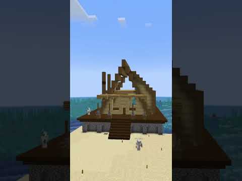 EPIC Minecraft Beach House Build 🌊🔥✨