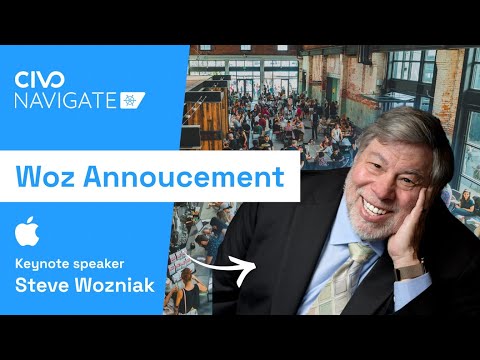 Civo Navigate - Steve Wozniak Announcement