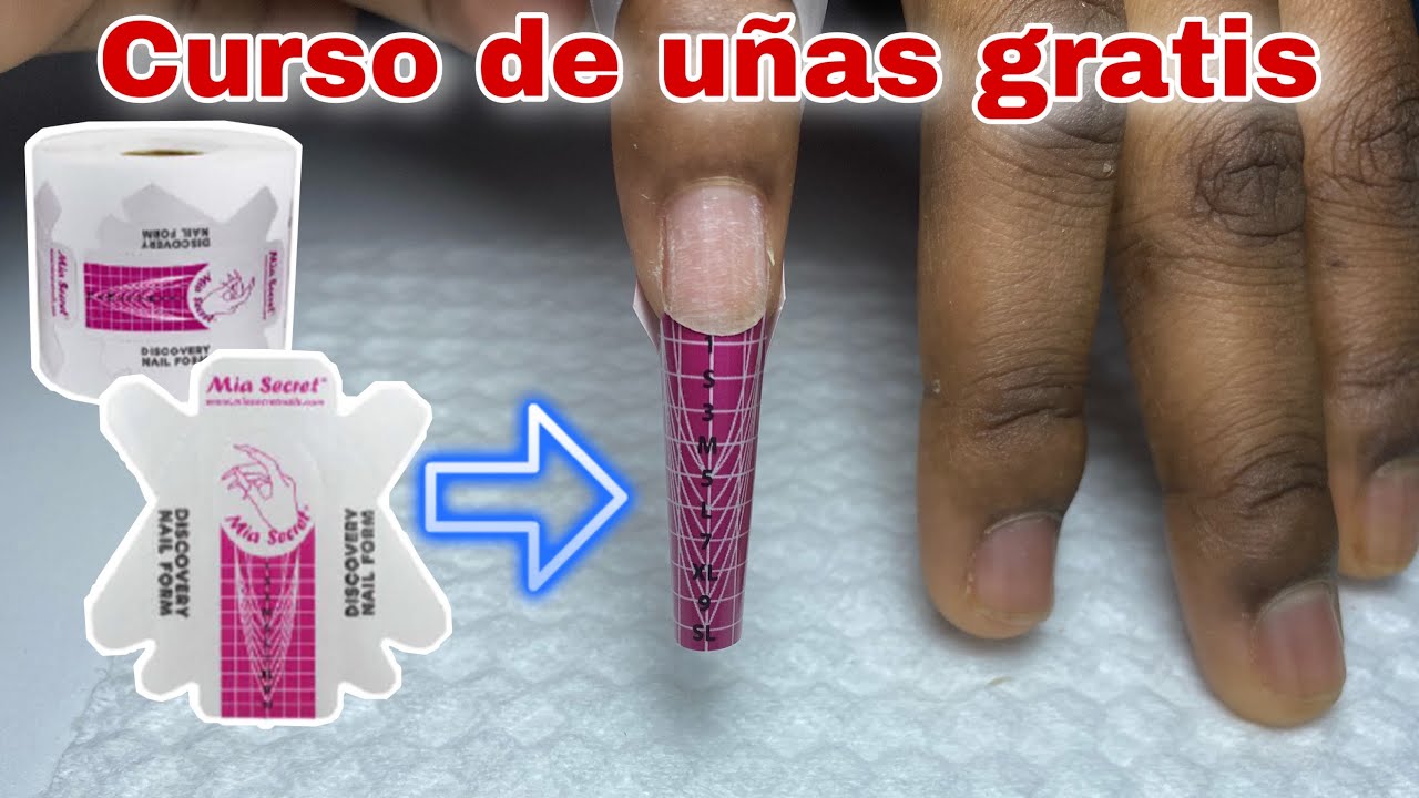 Clase #4 COMO COLOCAR FORMAS PARA UÑAS ESCULTURALES