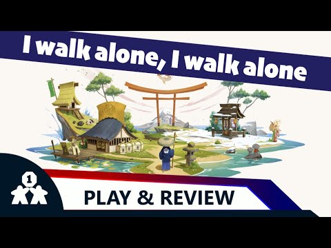 I walk alone, I walk alone | Tokaido solo play and review | One Stop Co-Op Shop