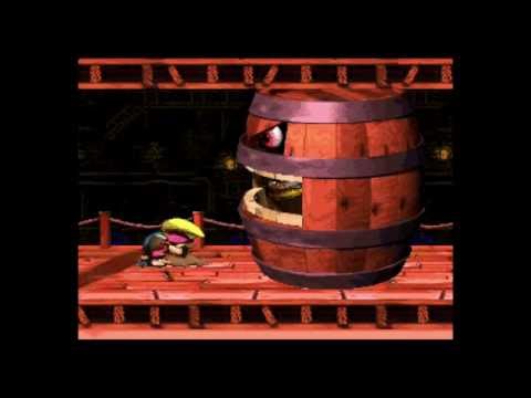 Donkey Kong Country 3: Dixie Kong's Double Trouble! Boss 1 - Belcha