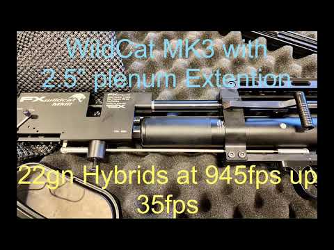 FX Wildcat MK3 with 2.5” plenum extension