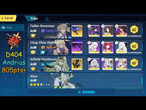 Red Lotus D404 — Andrius (Lightning) — FR(SS3) PV IO 805+ (No Zhenyi, Klein 3*)
