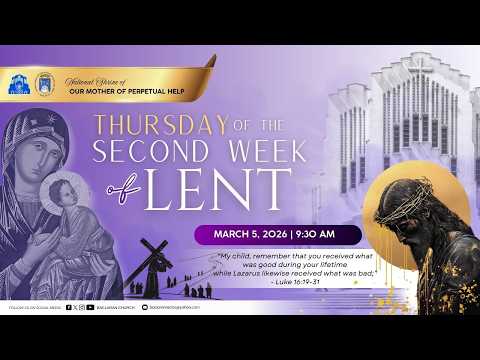 Baclaran Church: Thursday of the Second Week of Lent