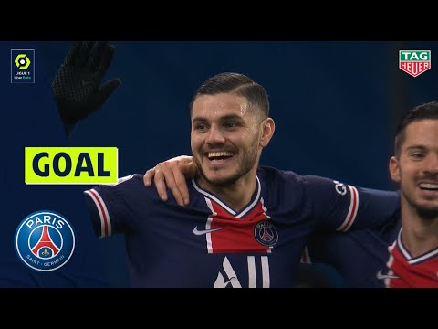 Goal Mauro ICARDI (24' PARIS SAINT-GERMAIN) OLYMPIQUE DE MARSEILLE - PARIS SAINT-GERMAIN (0-2) 20/21