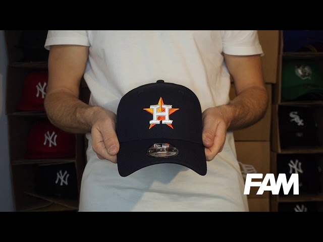 Vídeo relacionado con New Era Houston Astros MLB Space City 39Thirty Stretch Cap Navy - M - L