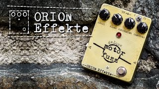 Video thumbnail for Orion Effekte DeLuxe Motor Fuzz - Review by EytschPi42