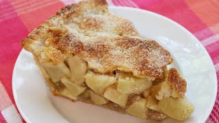 Homemade Apple Pie - Easy Oil Crust, 3 POUNDS OF APPLES