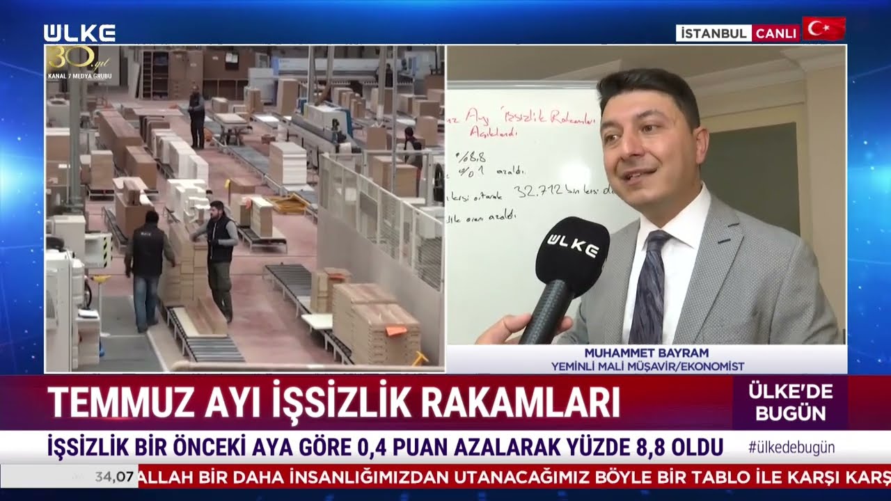 Temmuz Ayı İşsizlik Rakamları Açıklandı! Detaylar Neler?