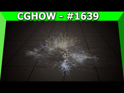 Creating Water Burst FX in Unreal Engine 5.4 Niagara - Showcase