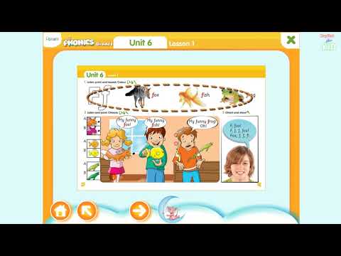 I learn My Phonics 1   Grade 1  UNIT 6   Letter F   Fox   Frog   Fish   Fork