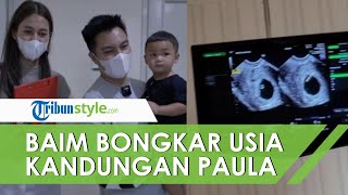 Istri Hamil Anak Kedua, Baim Wong Bongkar Usia Kandungan Paula Verhoeven