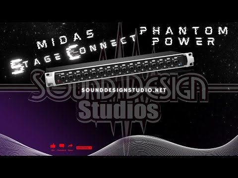 Wing and stageconnect and phantom power