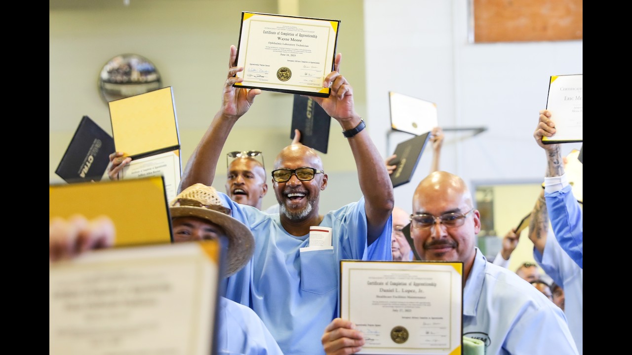 FOX40 – CALCTRA Apprenticeship Ceremony at California State Prison, Solano